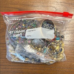 Lot of Vintage Multicolor Jewelry Collection
